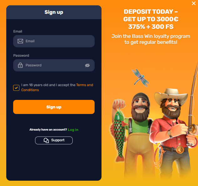 basswin casino bonus